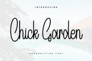 Chick Garden Script Fonts