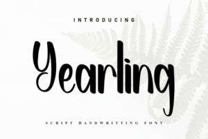 Yearling Script Fonts