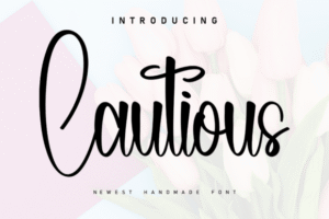 Cautious Script Fonts