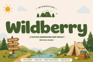 Wildberry Script Fonts