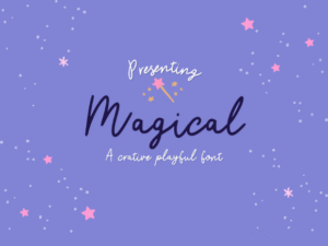 Magical Script Fonts