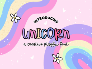 Unicorn Script Fonts
