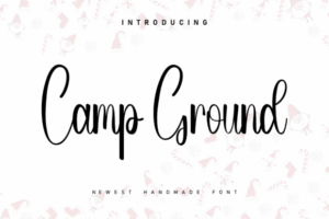 Camp Ground Script Font