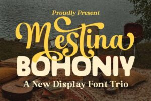 Mestina Bohoniy Script Fonts